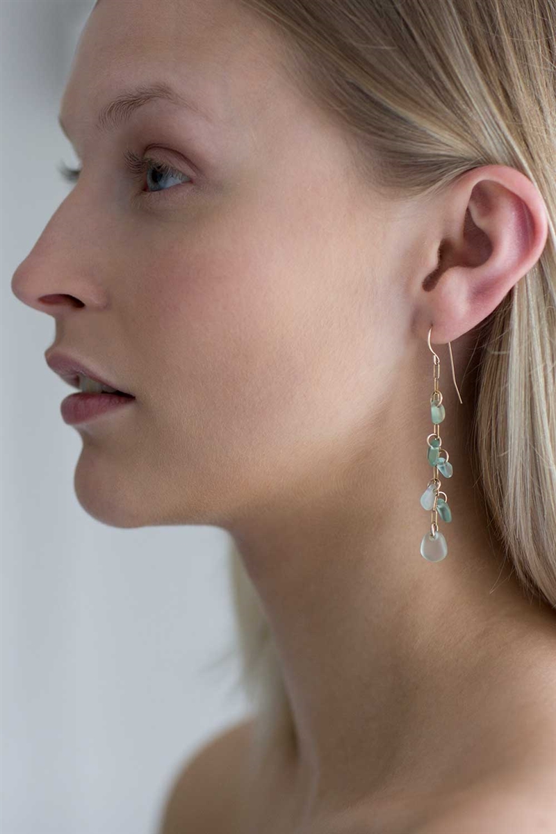 Tendril earrings